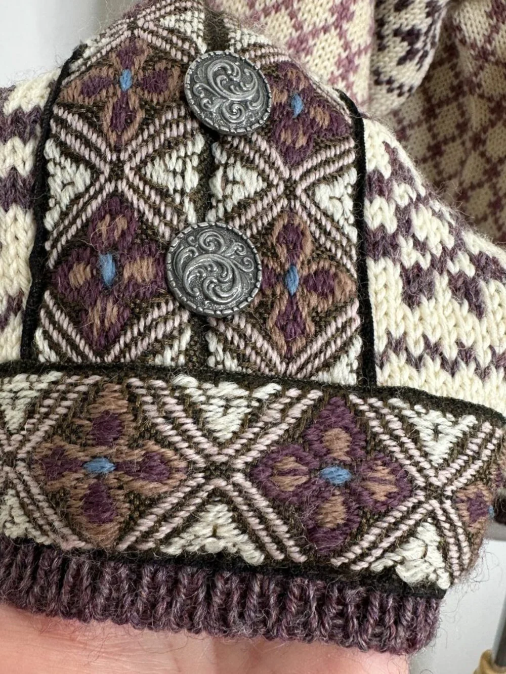 Vintage NWT Dale Of Norway Women’s Sz XL Heritage Sweater 100% Pure New Wool - Picture 9 of 14